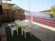 Zaklopatica, Terrasse in folgender Unterkunftsart apartment, mit Meerblick und WiFi.