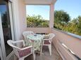 Lukoran, Terras in the apartment, with a sea view, (pet friendly) en WiFi.