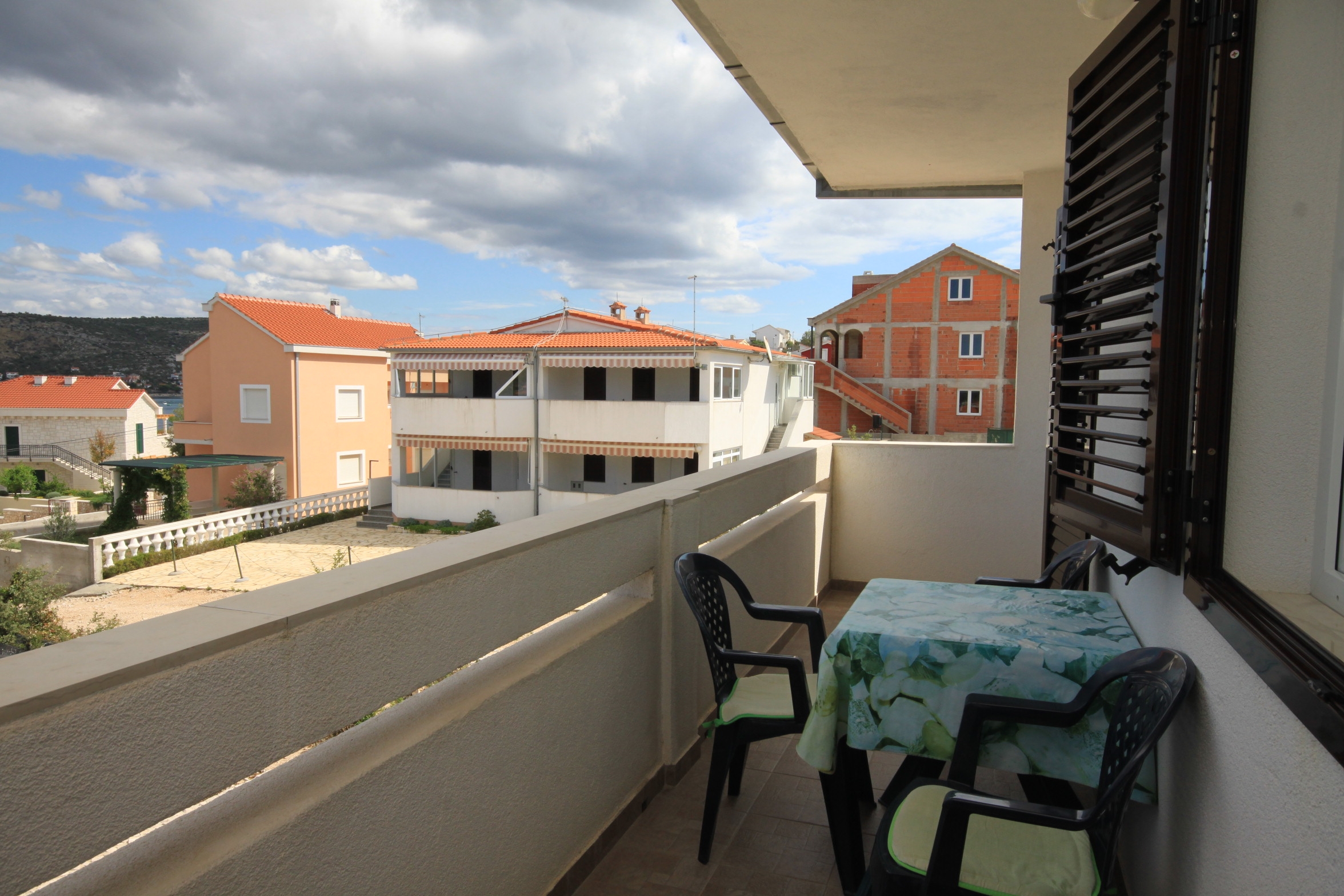 One bedroom apartment with balcony and sea view Ražanj, Rogoznica  A-b