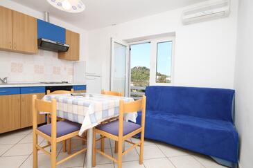 Living room Tkon, Living room in the apartment, air condition available, (pet friendly) and WiFi.