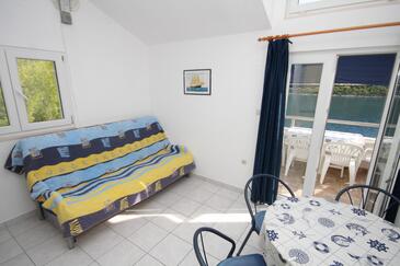 Pasadur, Sala de estar in the apartment, (pet friendly) y WiFi.