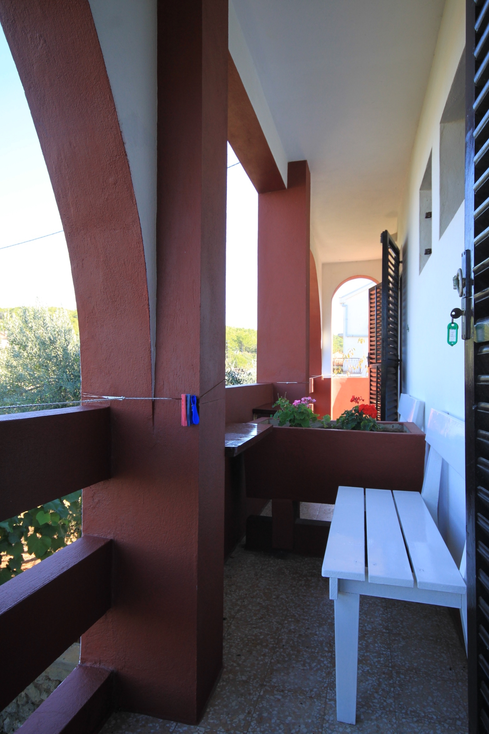 Two bedroom apartment near beach Lukoran, Ugljan  A-b