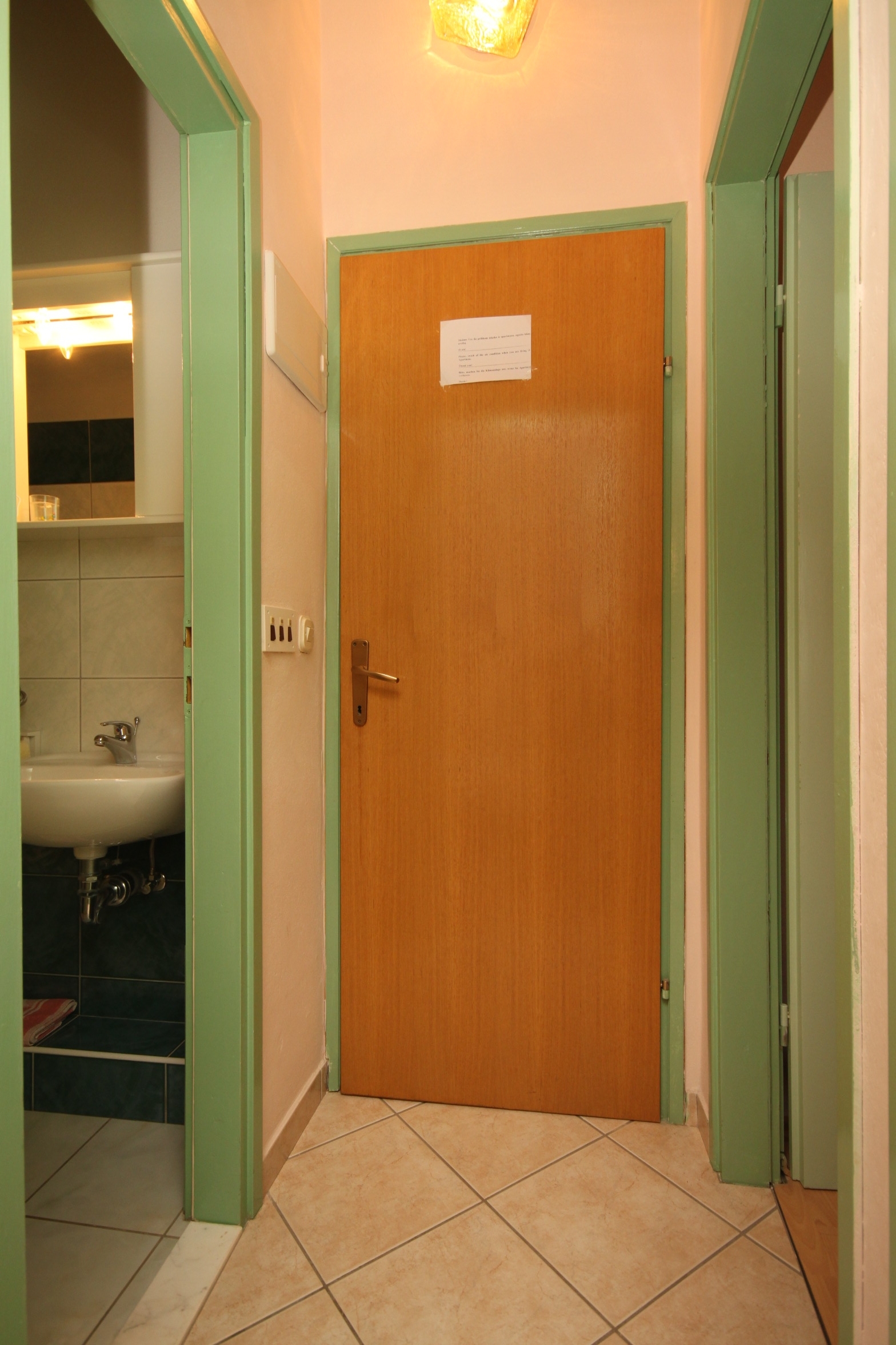 One bedroom apartment with balcony Kukljica, Ugljan  A-a