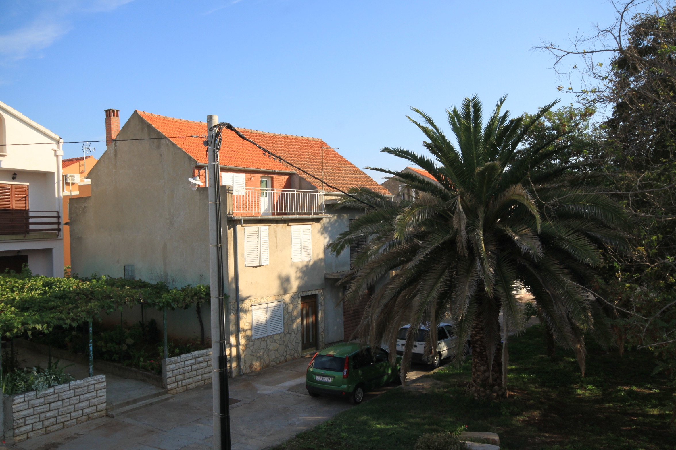 One bedroom apartment with balcony Kukljica, Ugljan  A-c