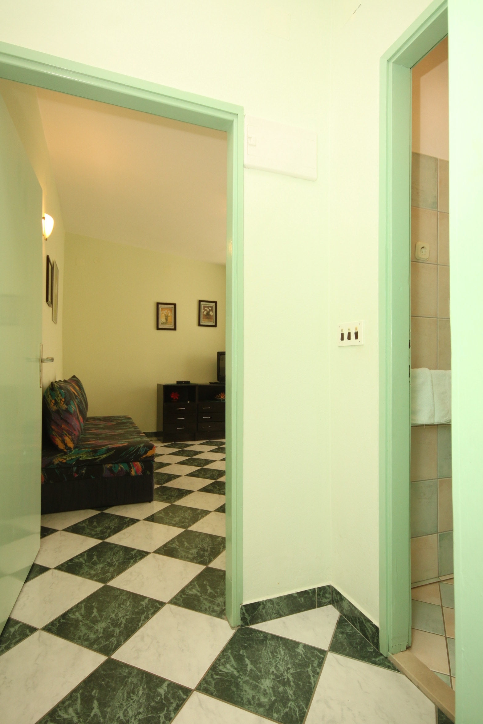 One bedroom apartment with balcony Kukljica, Ugljan  A-c