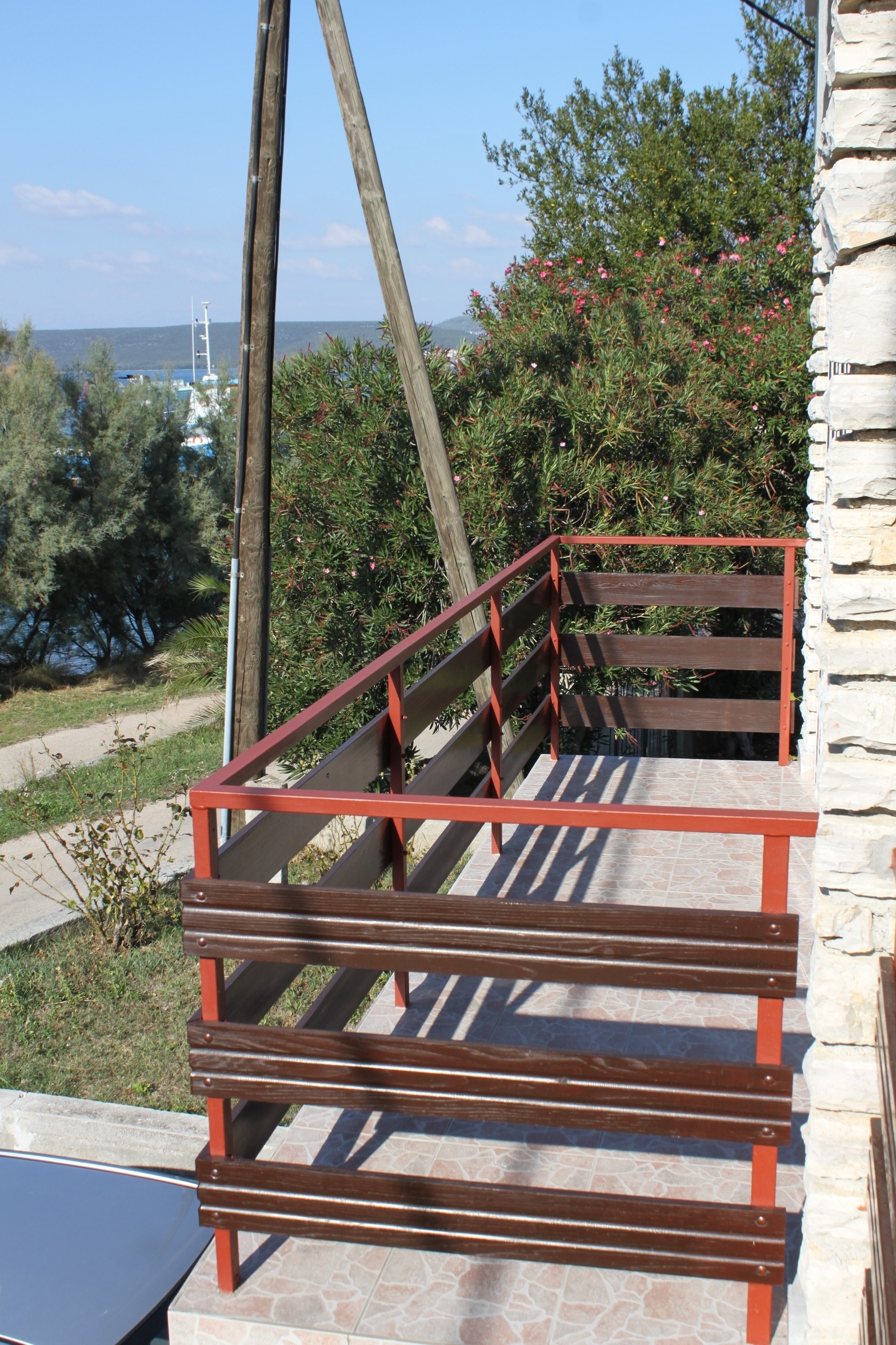 Two bedroom apartment with terrace and sea view Neviđane, Pašman  A-a
