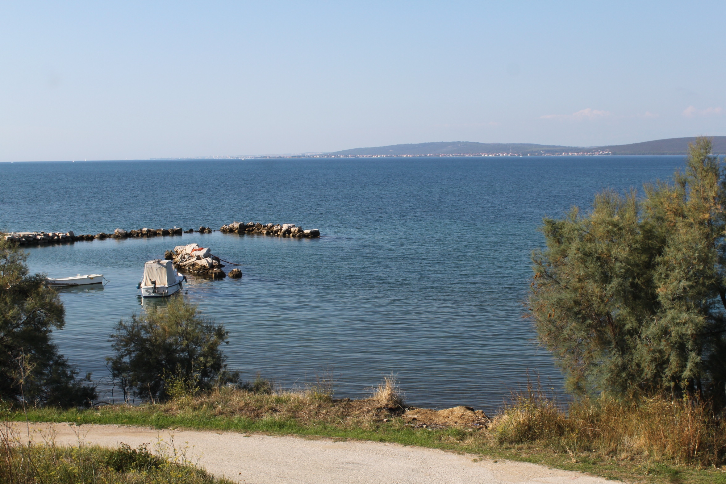 Two bedroom apartment with terrace and sea view Neviđane, Pašman  A-a