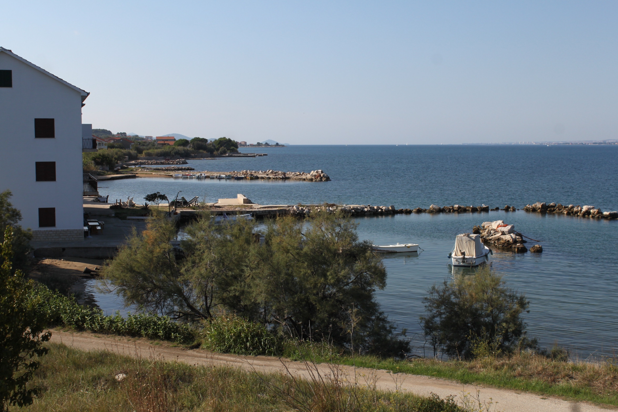 Two bedroom apartment with terrace and sea view Neviđane, Pašman  A-a