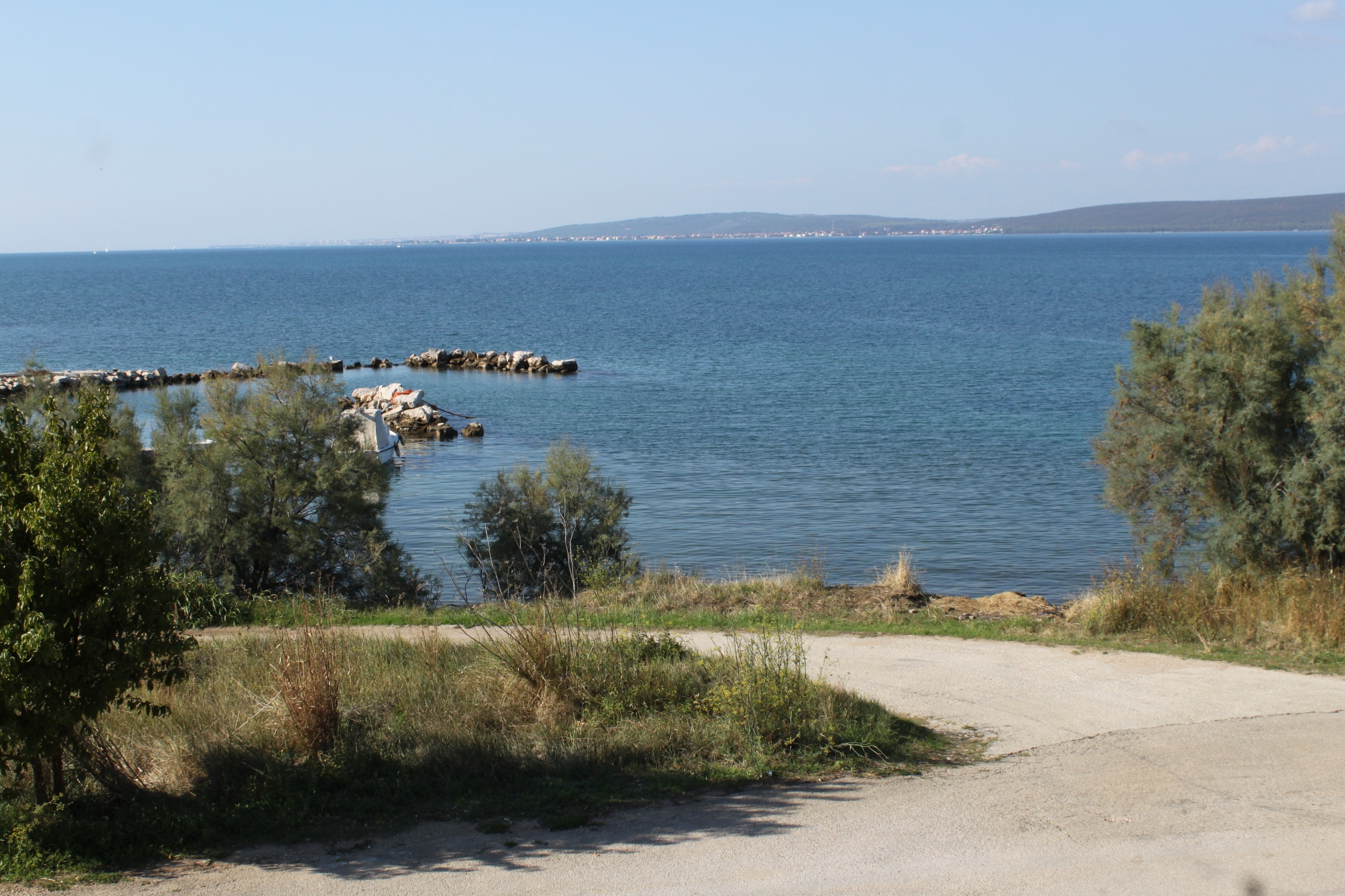 Two bedroom apartment with terrace and sea view Neviđane, Pašman  A-a