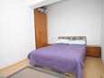 Ložnice Kukljica, Ložnice v ubytování typu apartment, domácí mazlíčci povoleni a WiFi.