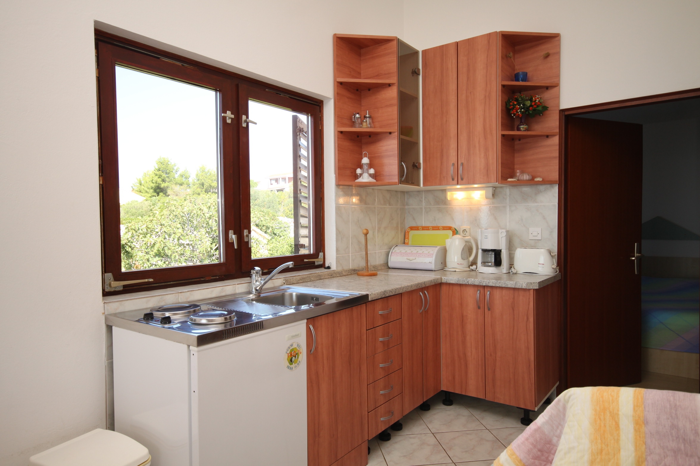 One bedroom apartment near beach Ždrelac, Pašman  A-a
