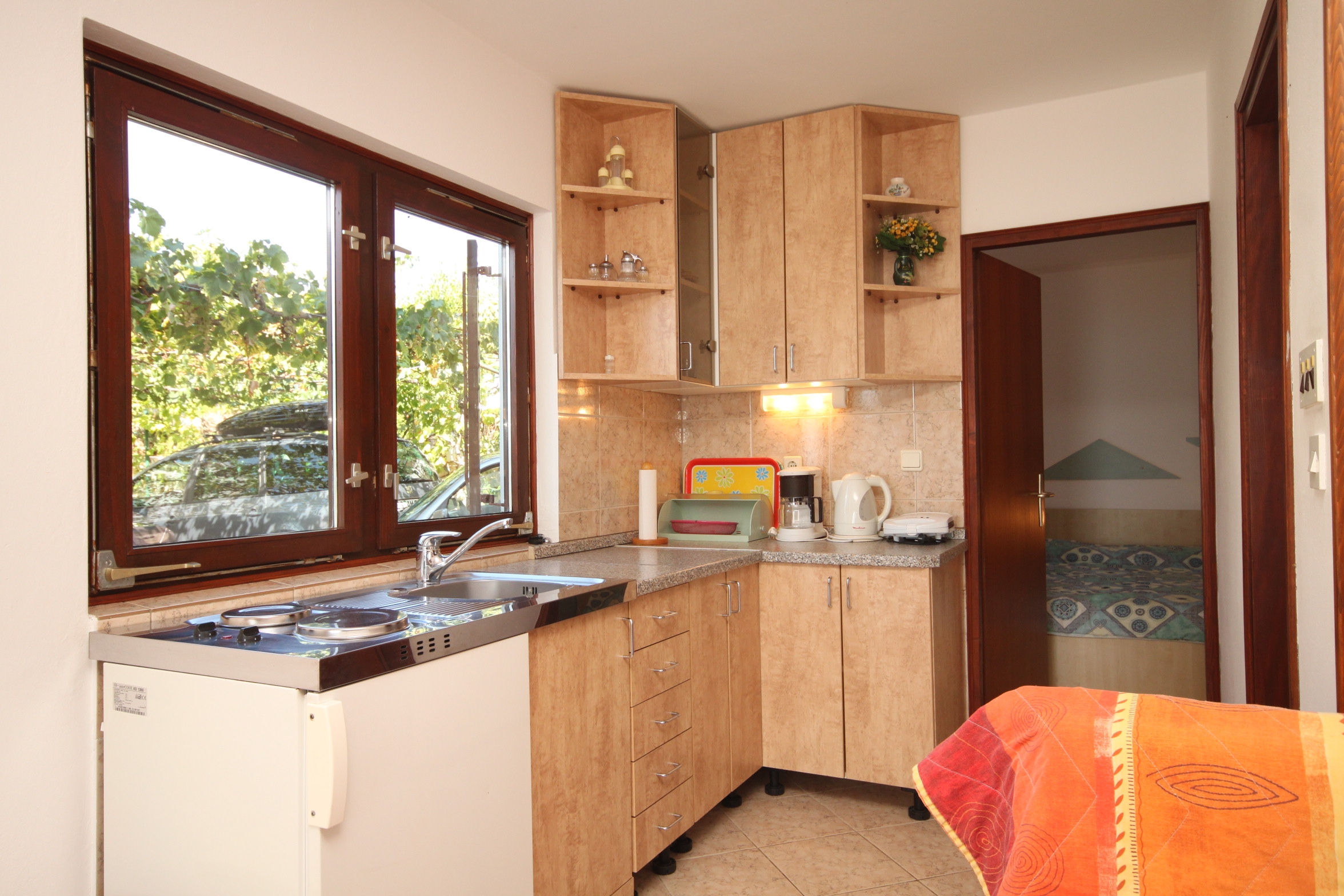One bedroom apartment near beach Ždrelac, Pašman  A-b