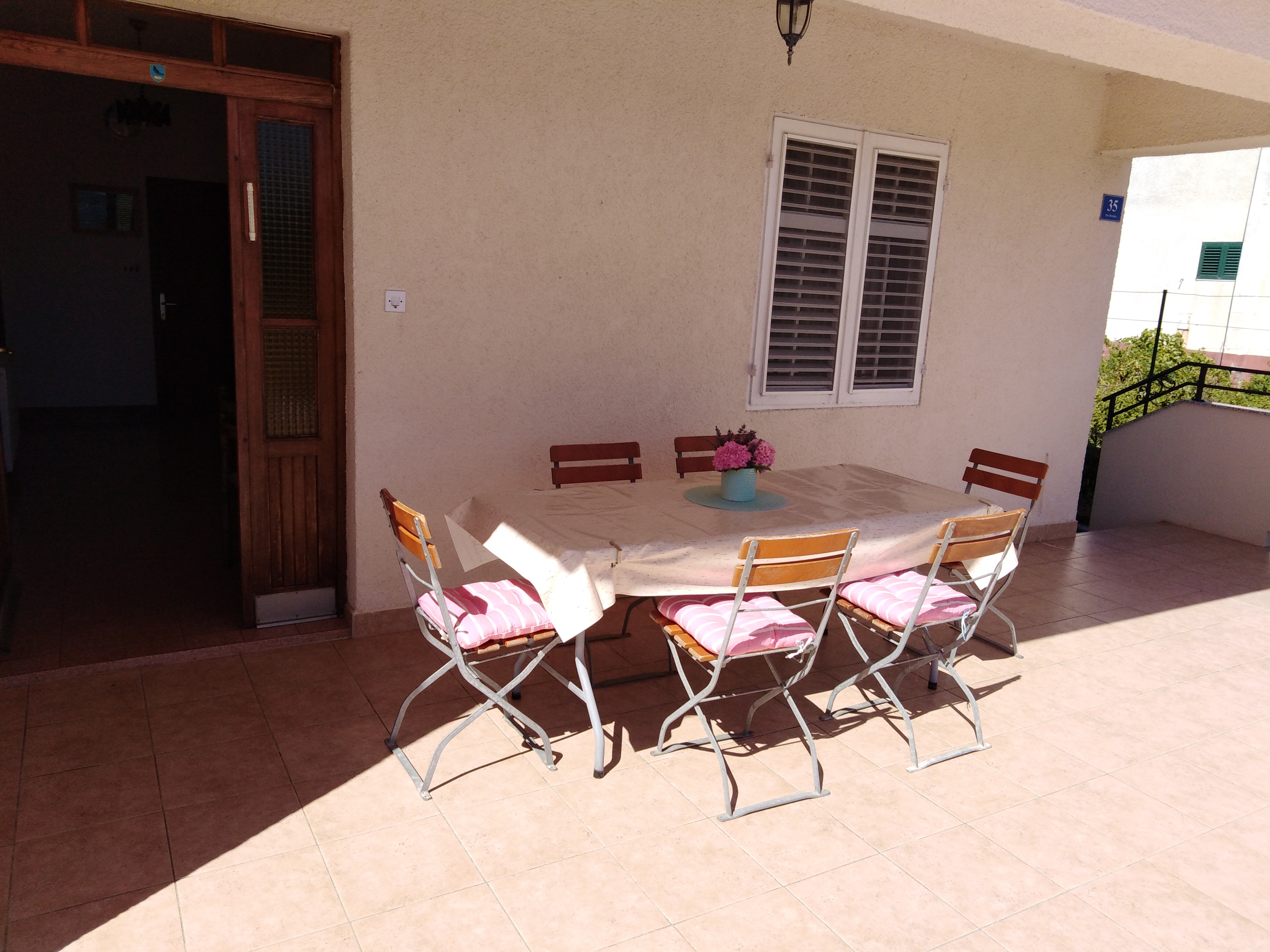 Three bedroom apartment with terrace and sea view Tkon, Pašman  A-a