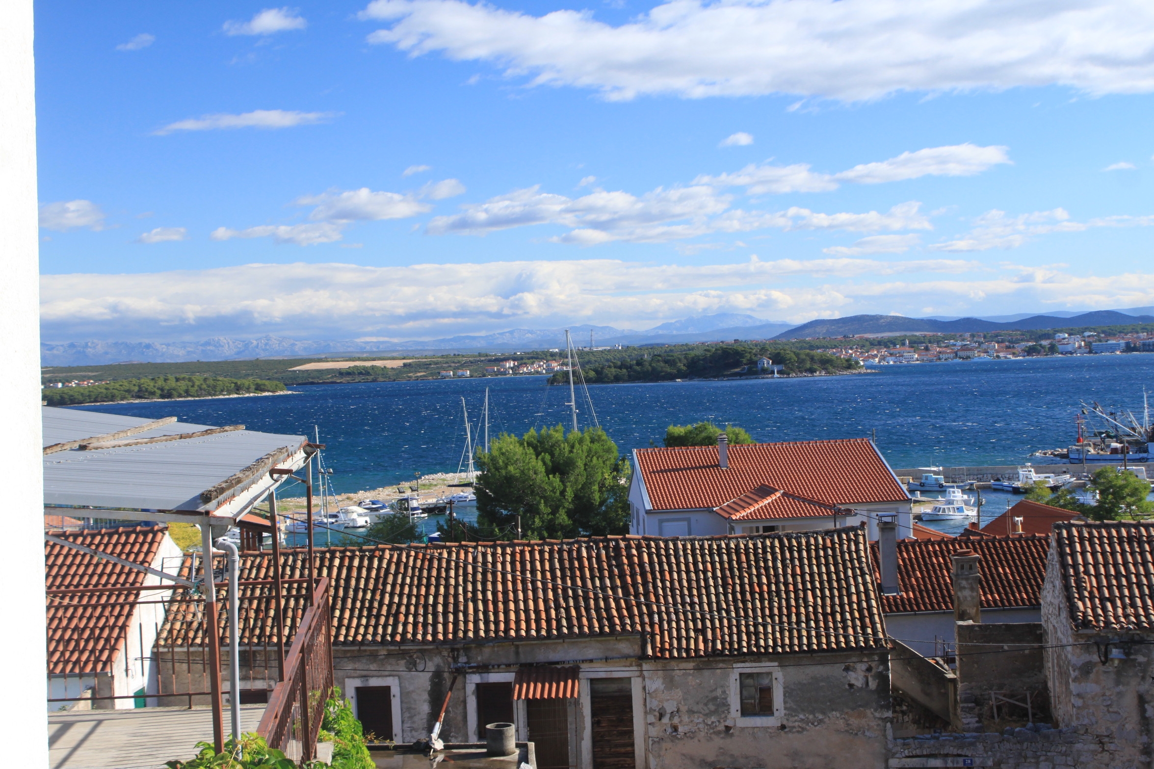 Two bedroom apartment with terrace and sea view Tkon, Pašman  A-a