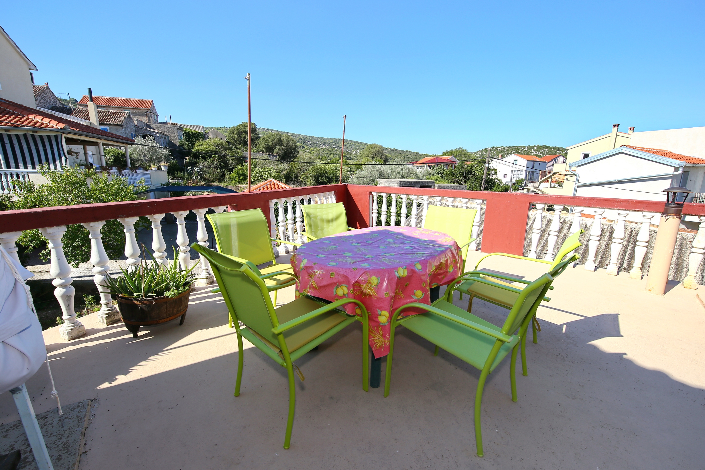 Two bedroom apartment with terrace and sea view Tkon, Pašman  A-a