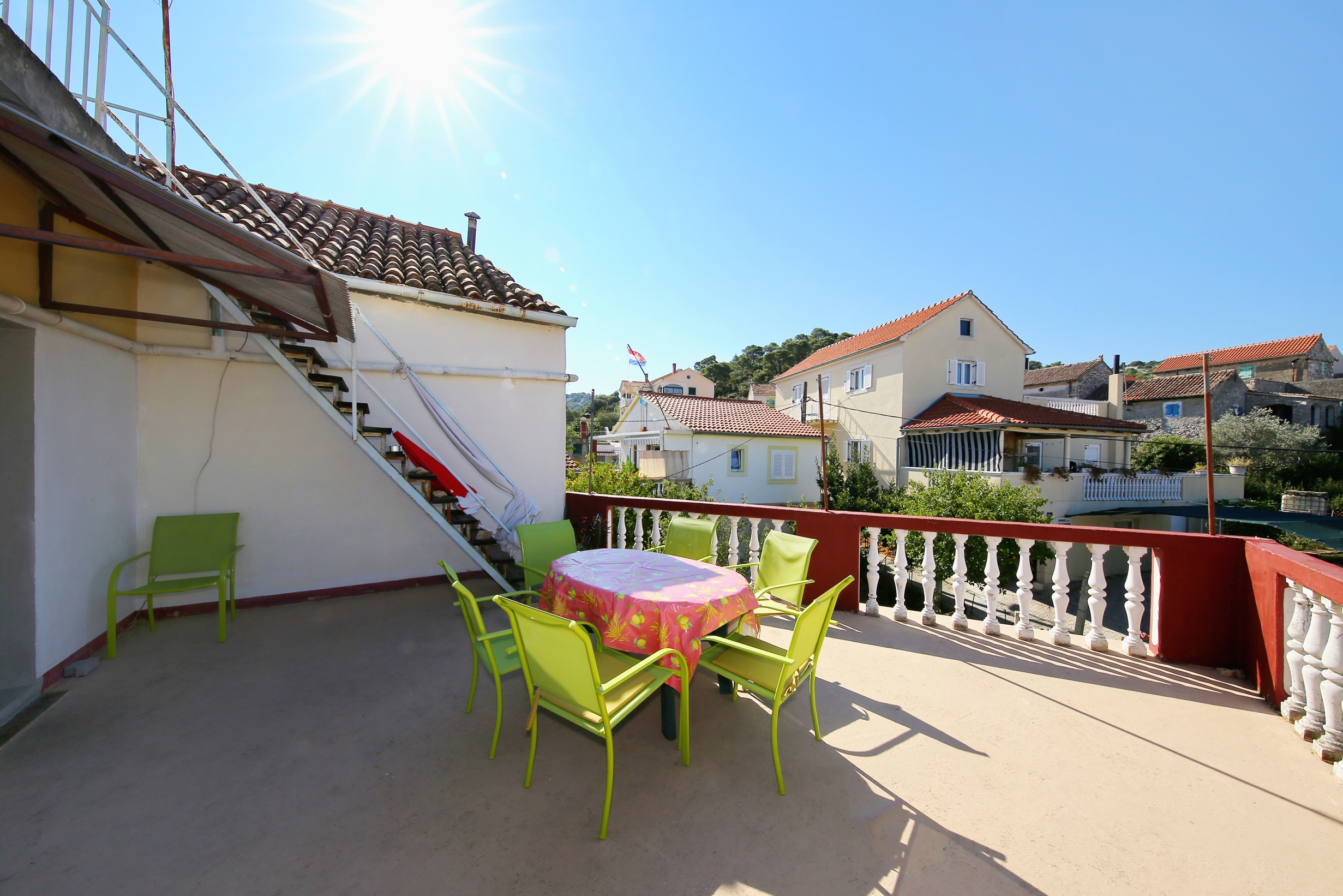 Two bedroom apartment with terrace and sea view Tkon, Pašman  A-a