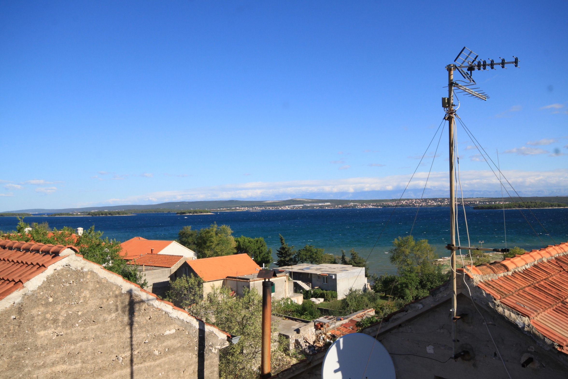 Two bedroom apartment with terrace and sea view Tkon, Pašman  A-a