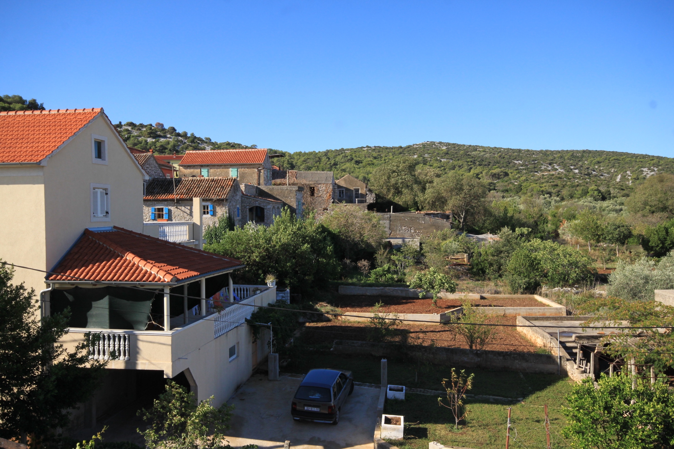 Two bedroom apartment with terrace and sea view Tkon, Pašman  A-a