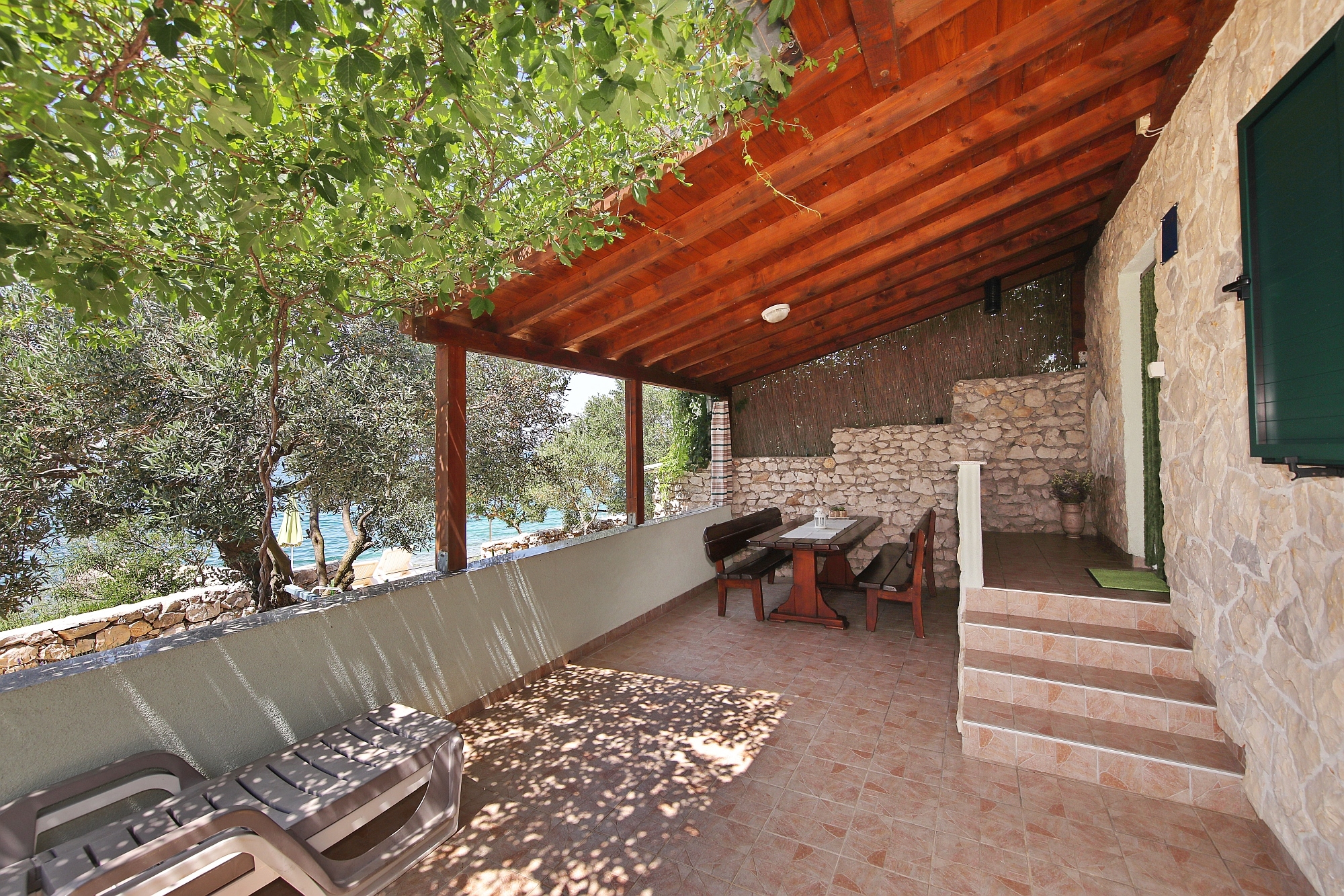 Two bedroom house near beach Cove Donje More, Pašman  K
