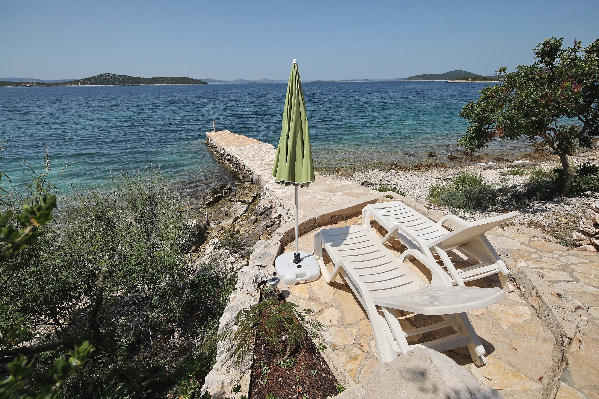 Two bedroom house near beach Cove Donje More, Pašman  K