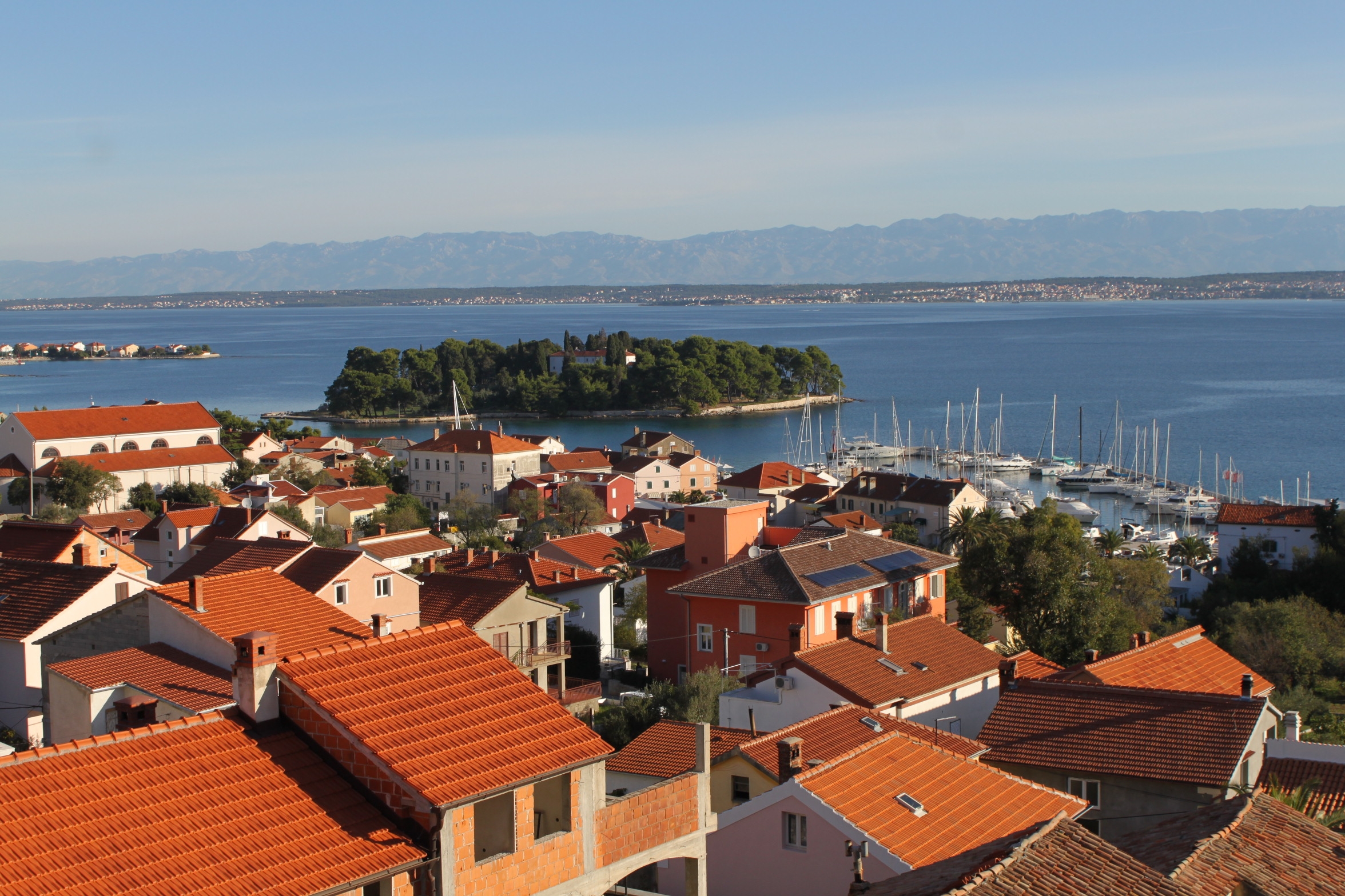 Two bedroom apartment with terrace and sea view Preko, Ugljan  A-a