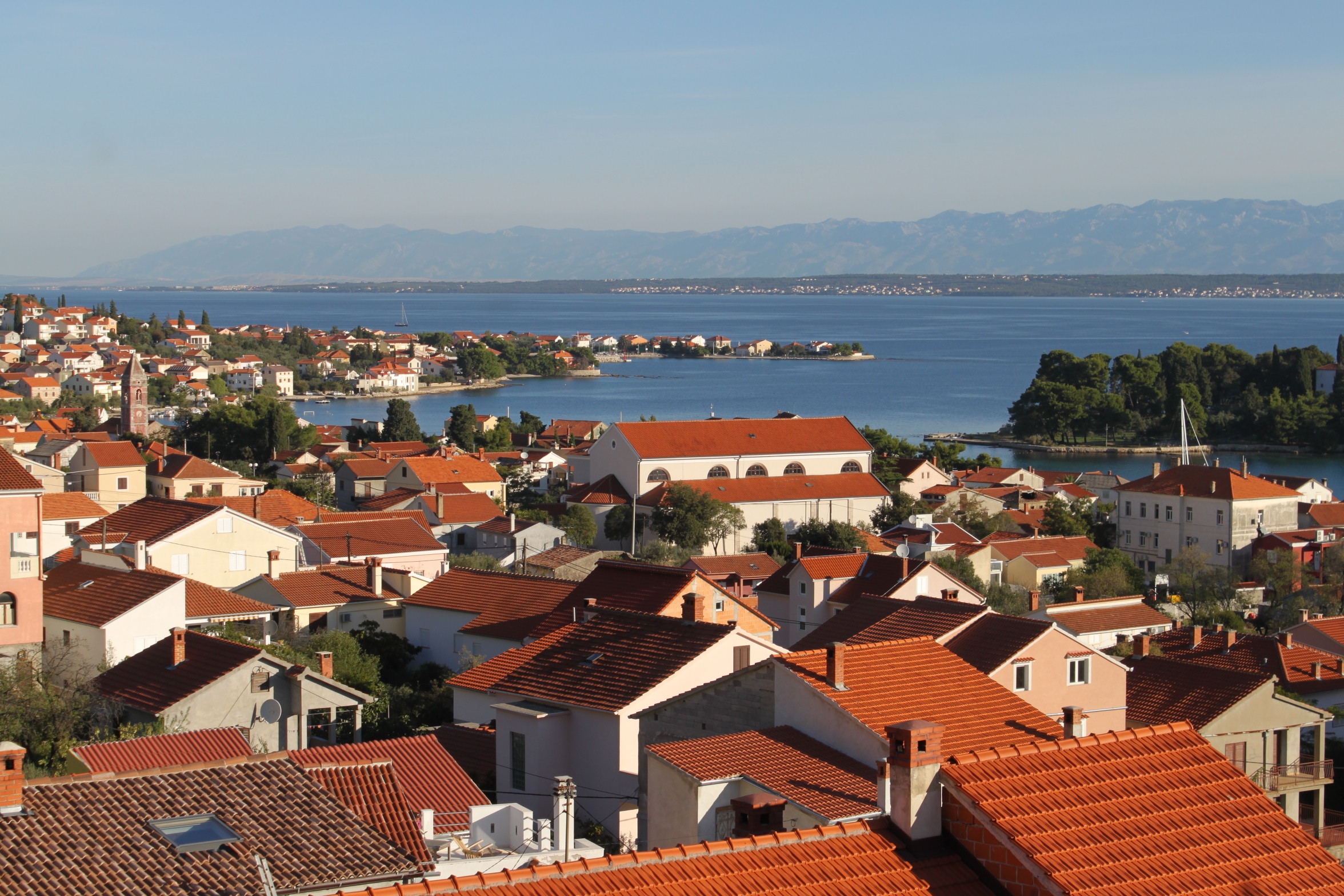 Two bedroom apartment with terrace and sea view Preko, Ugljan  A-a