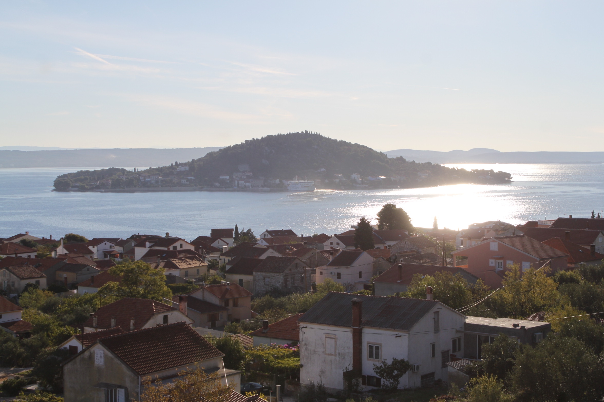 Two bedroom apartment with terrace and sea view Preko, Ugljan  A-a