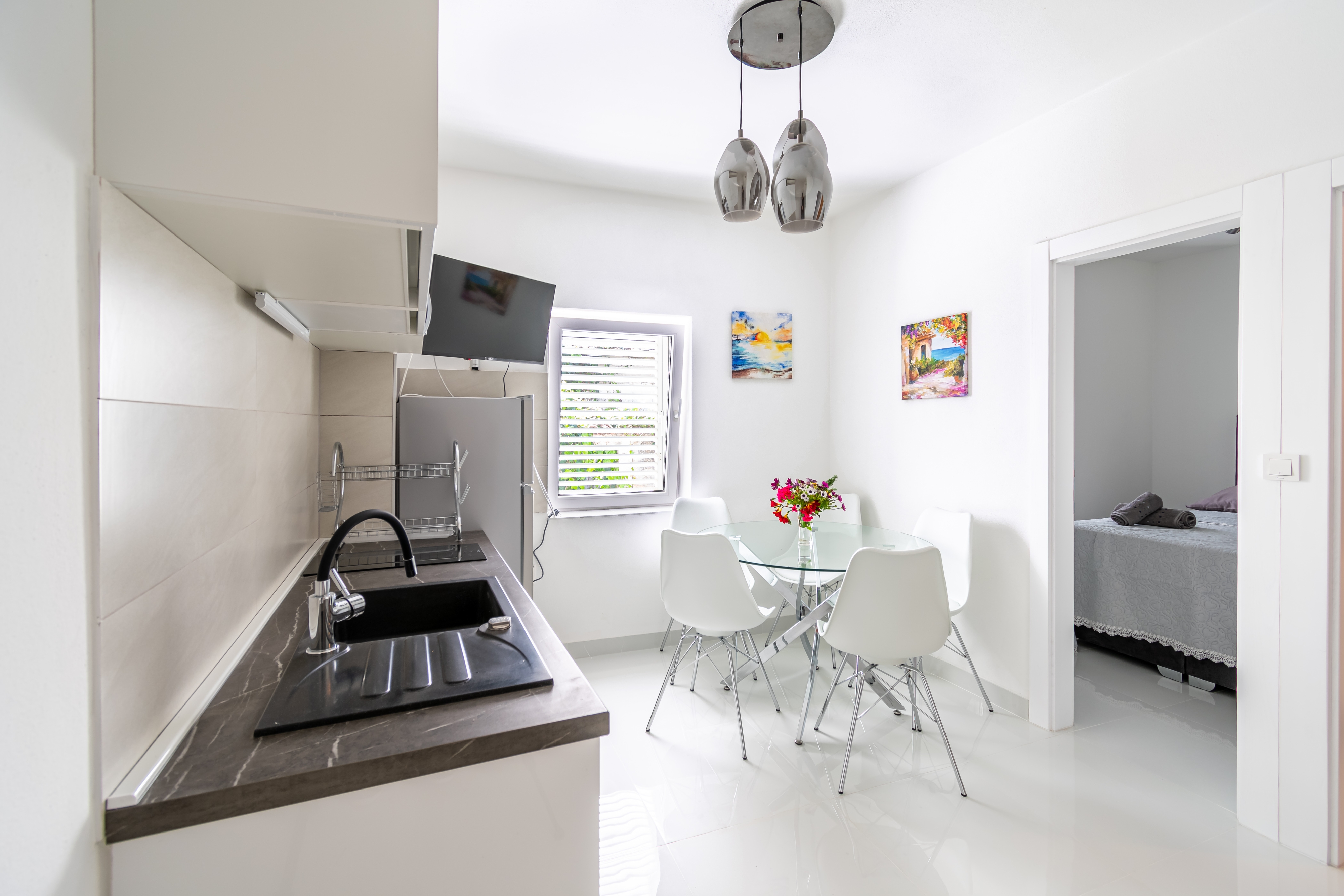 Two bedroom apartment with air-conditioning Poljana, Ugljan (A-8419-b)