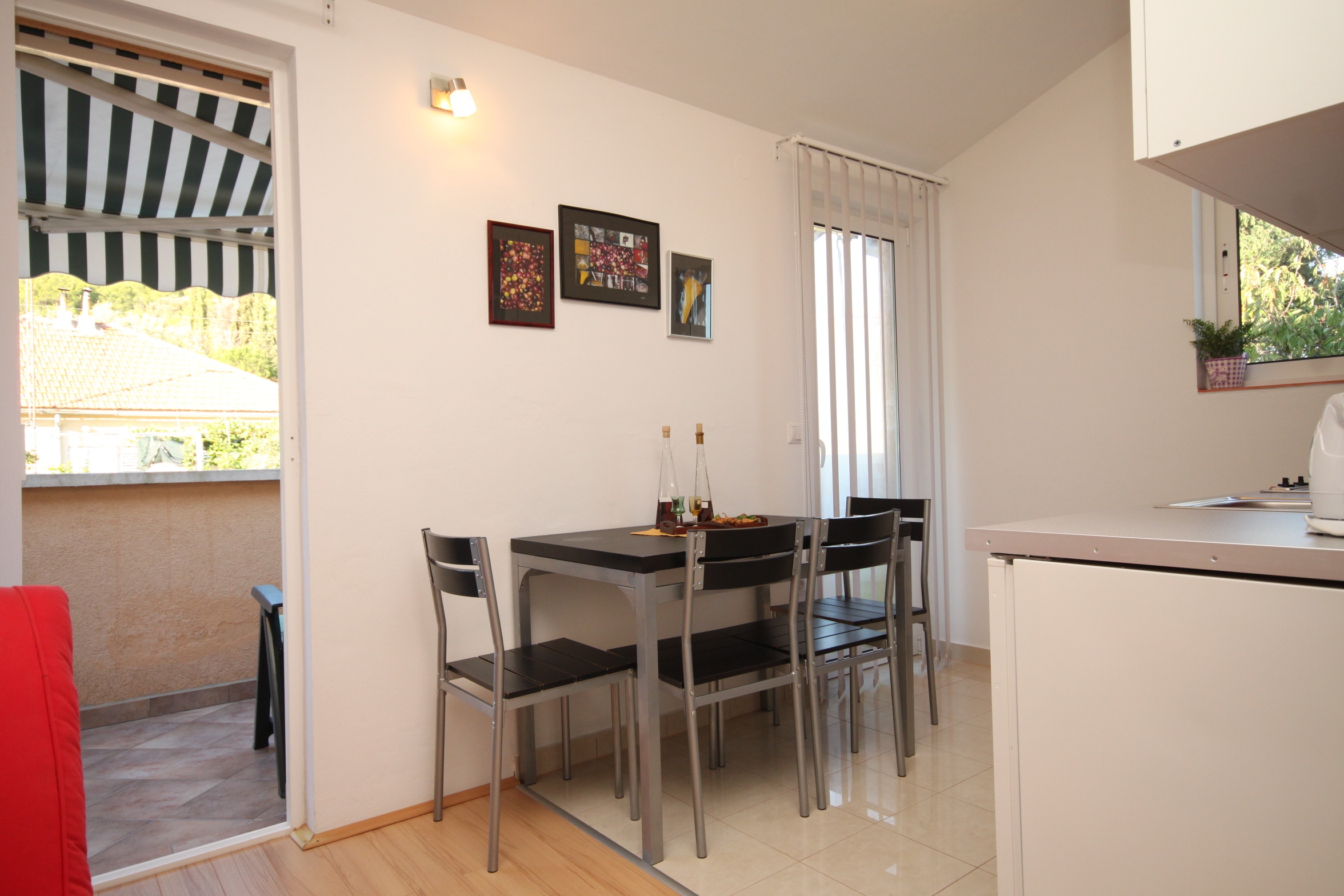 Studio flat with balcony Ždrelac, Pašman (AS-8424-a)