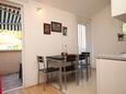 Dining room Ždrelac, Dining room in the studio-apartment, air condition available, (pet friendly) and WiFi.