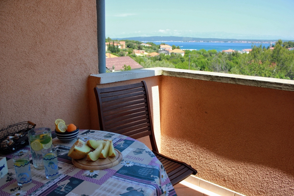 Studio flat with terrace and sea view Ždrelac, Pašman  AS-b