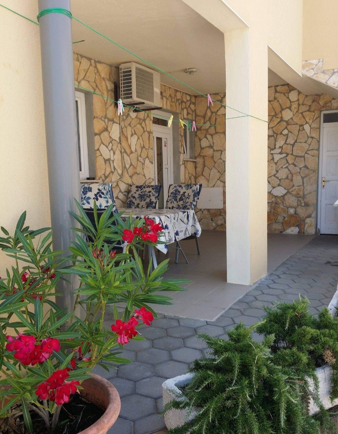 Two bedroom apartment with terrace and sea view Neviđane, Pašman  A-a