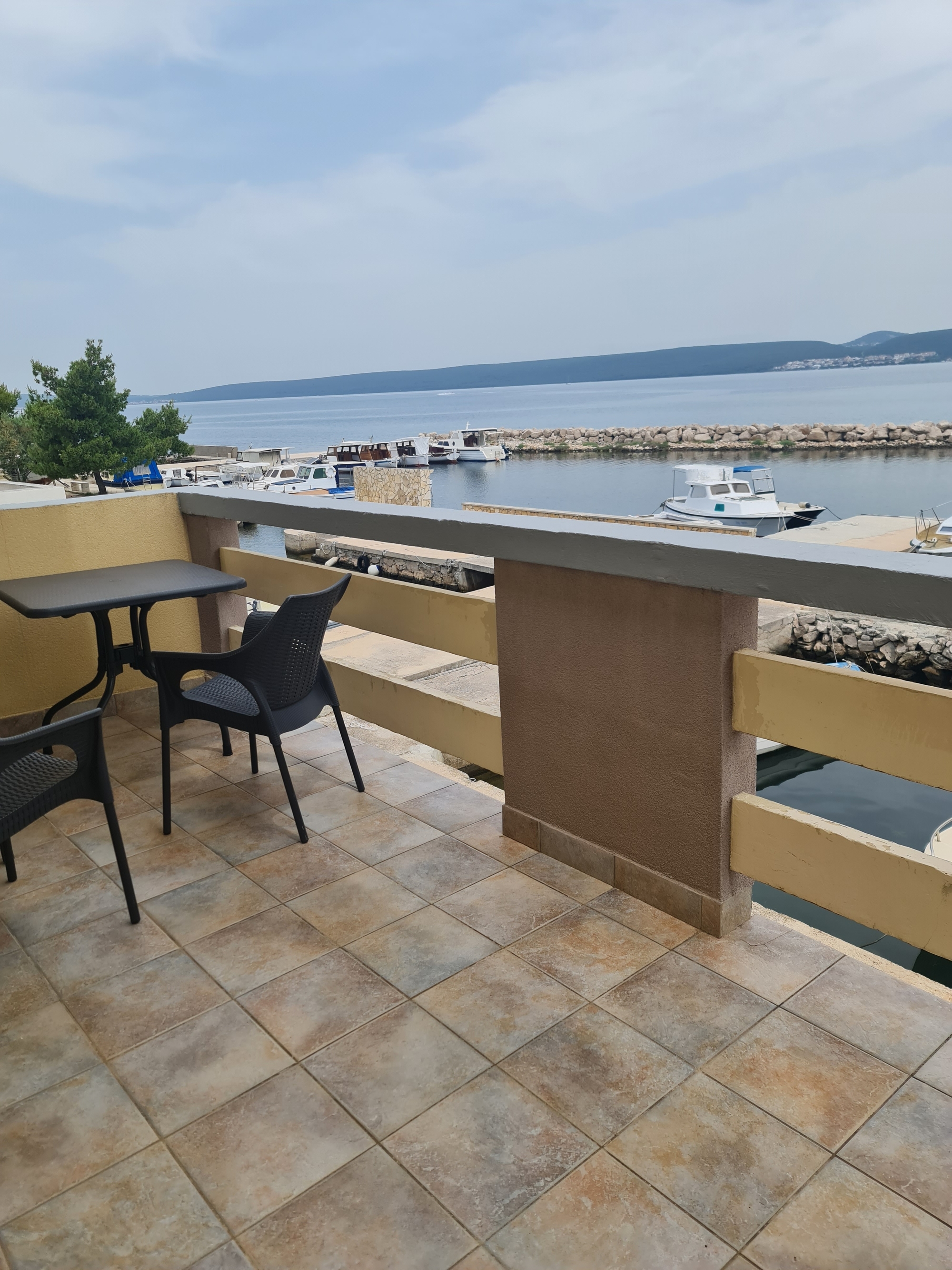 One bedroom apartment with terrace and sea view Neviđane, Pašman  A-c