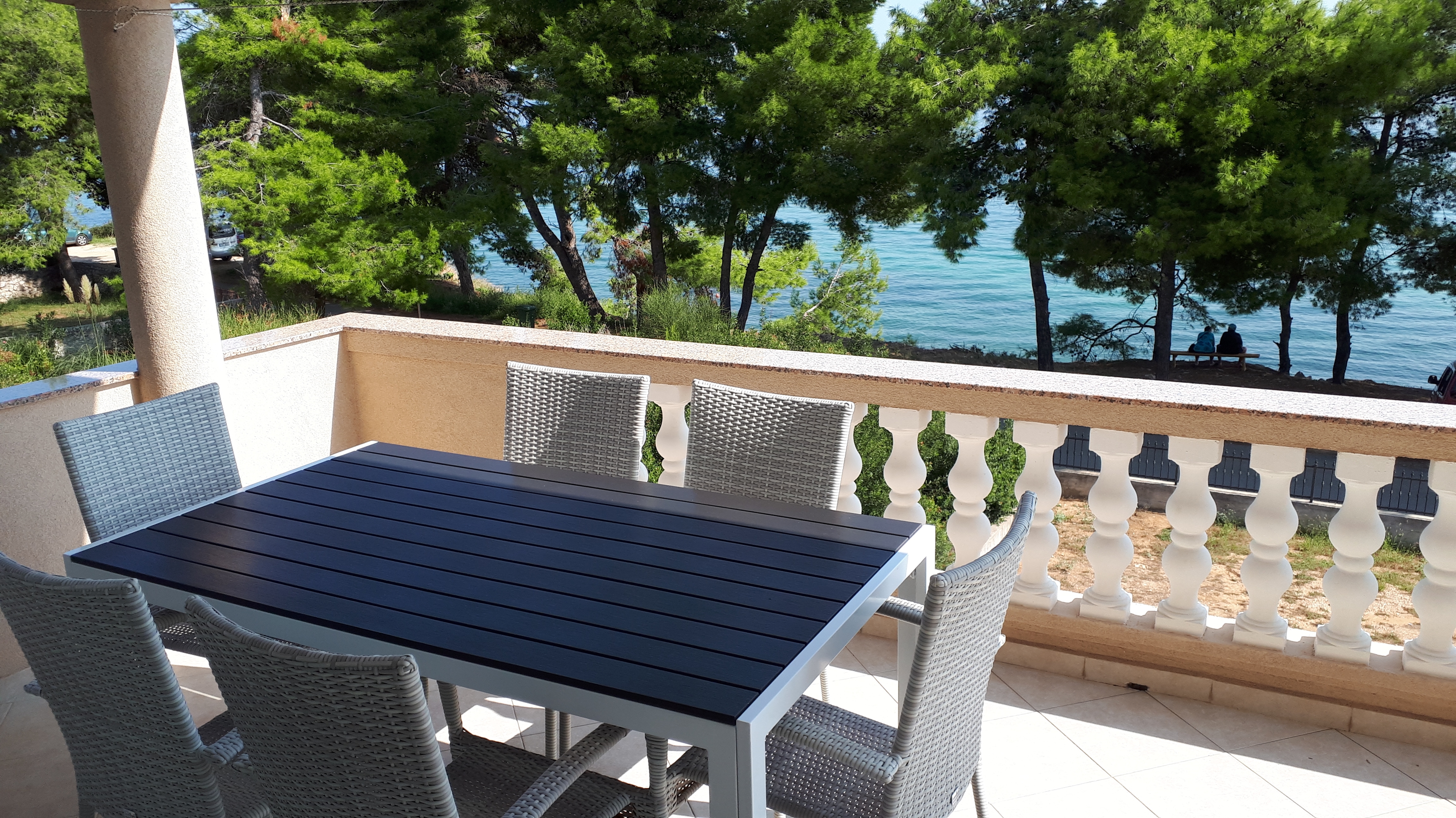 Two bedroom apartment near beach Tkon (Pašman) (A-8454-a)