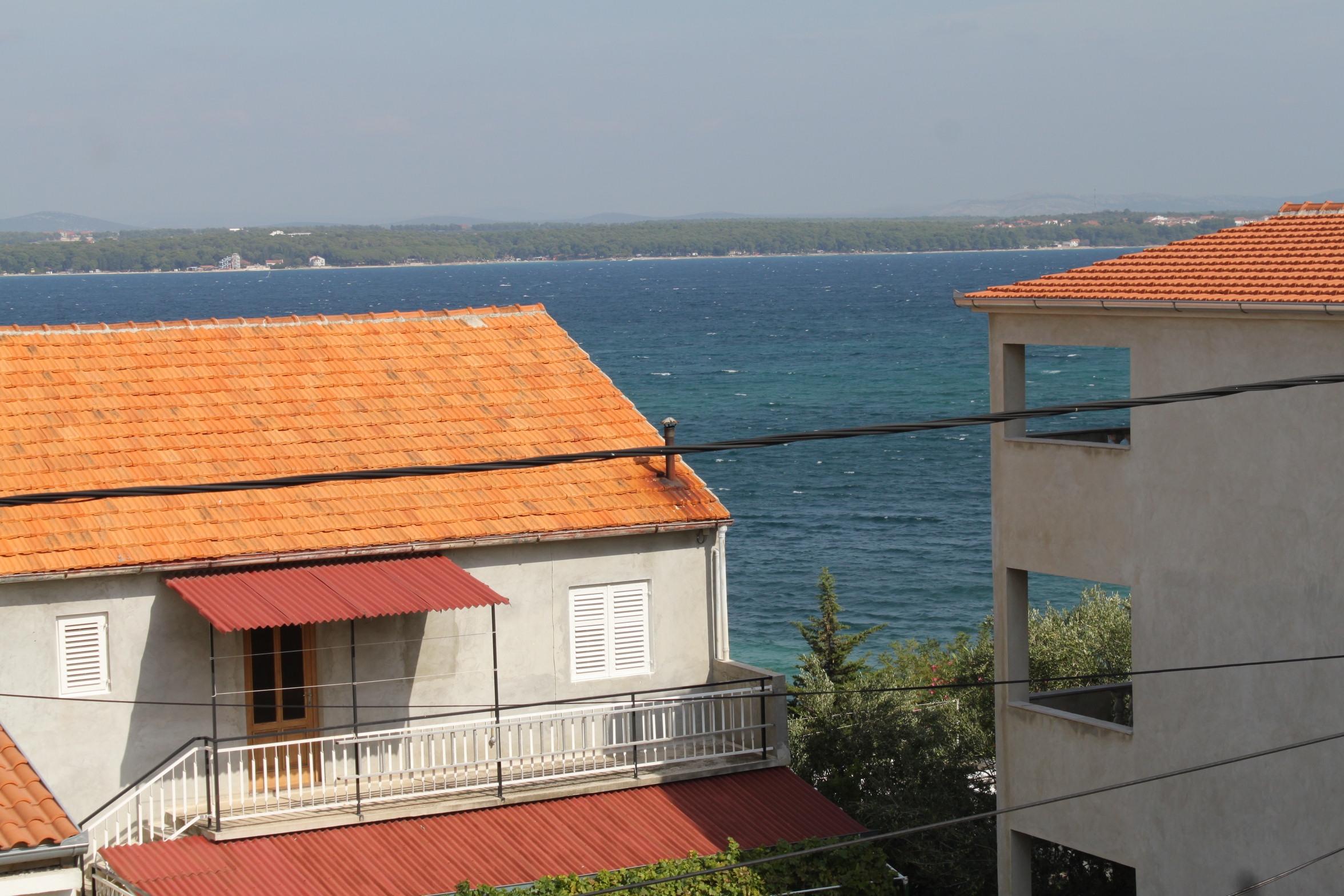 Two bedroom apartment with terrace and sea view Tkon, Pašman  A-a
