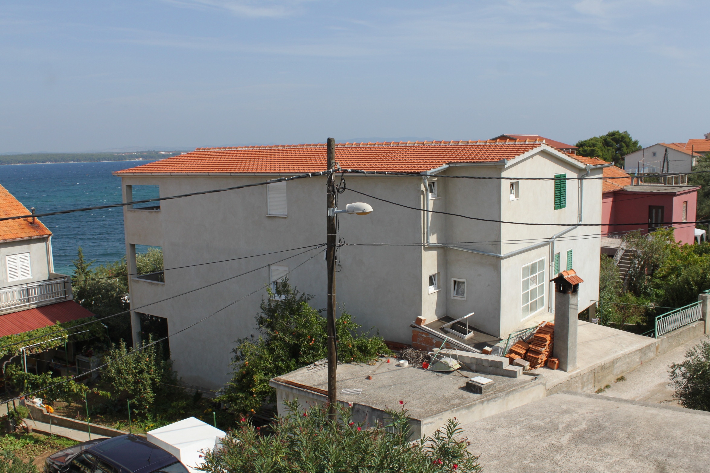 Two bedroom apartment with terrace and sea view Tkon, Pašman  A-a