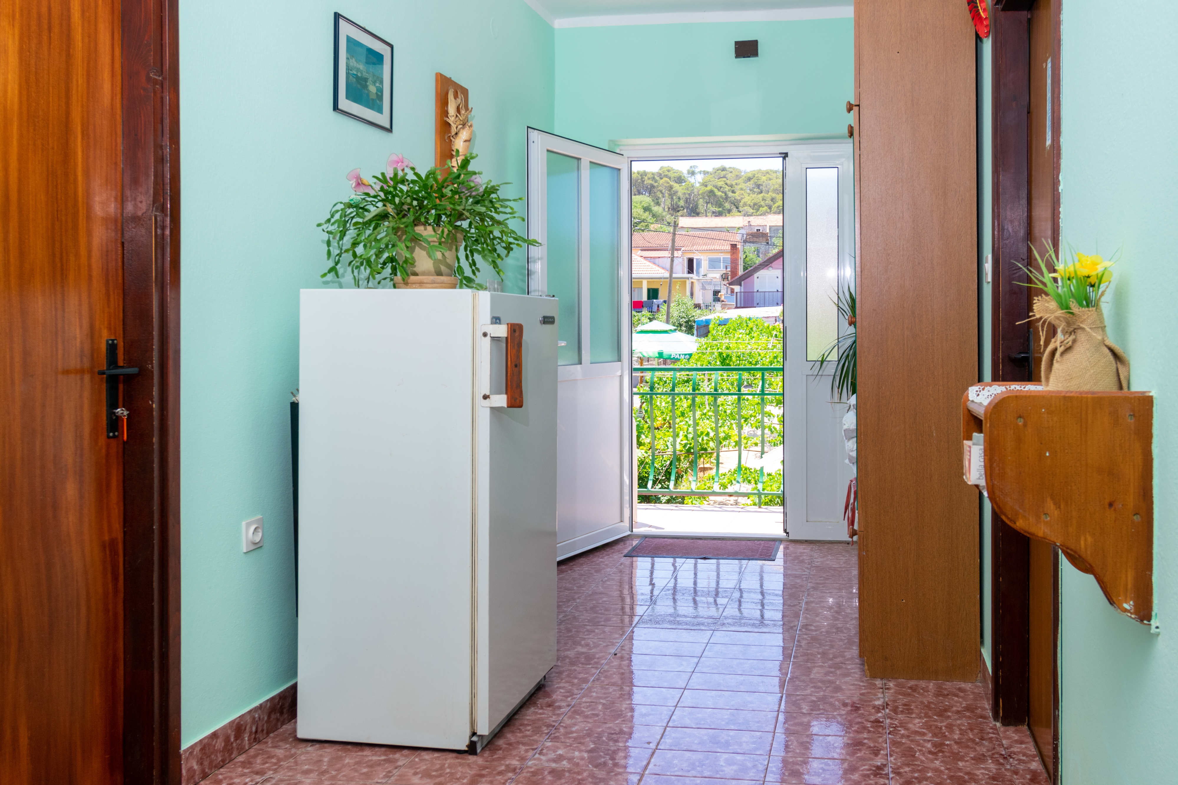 Three bedroom apartment with balcony Kraj, Pašman  A-a