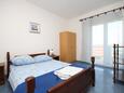 Ložnice 1 Tkon, Ložnice 1 v ubytování typu apartment, domácí mazlíčci povoleni a WiFi.