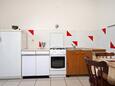 Kuchyně Ugljan, Kuchyně v ubytování typu apartment, domácí mazlíčci povoleni a WiFi.