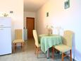 Dining room Mala Lamjana, Dining room in the apartment, air condition available, (pet friendly) and WiFi.