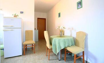 Mala Lamjana, Comedor in the apartment, air condition available, (pet friendly) y WiFi.