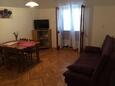 Obývací pokoj Mrljane, Obývací pokoj v ubytování typu apartment, WiFi.
