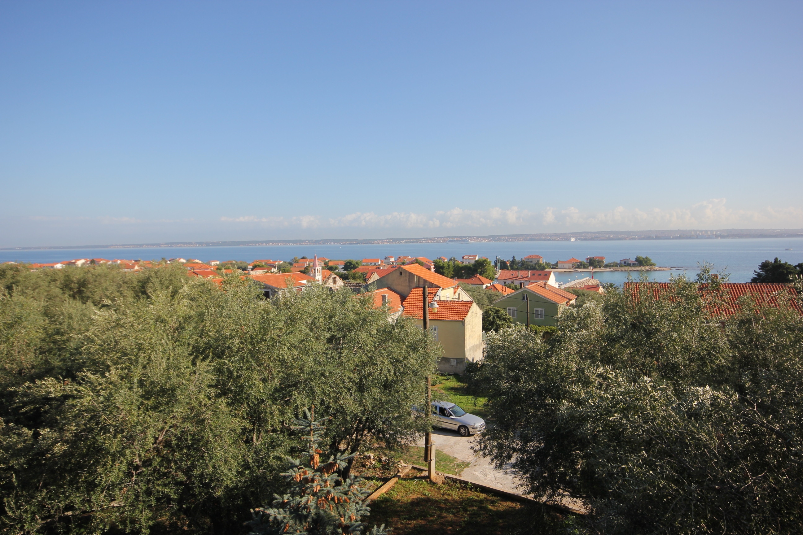 One bedroom apartment with balcony and sea view Poljana, Ugljan  A-b
