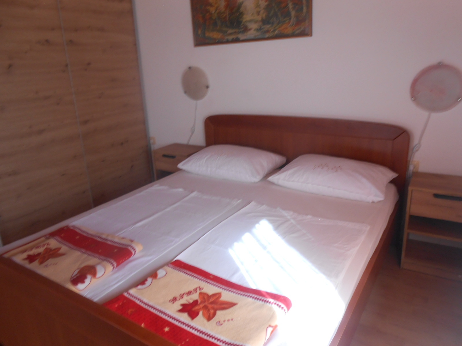 One bedroom apartment with balcony and sea view Poljana, Ugljan  A-b