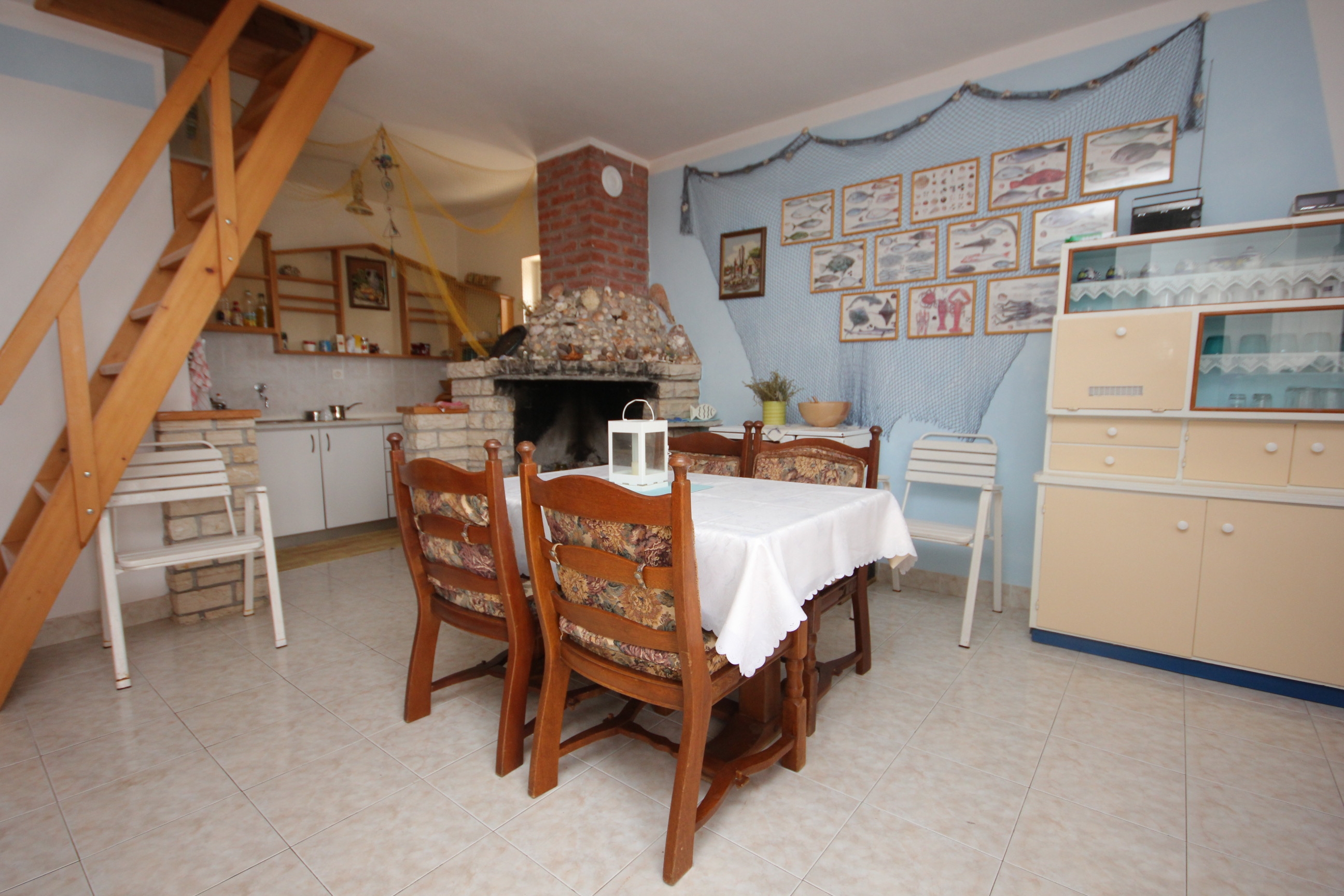 Three bedroom house near beach Cove Vitane, Pašman (K-8483)
