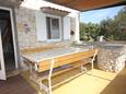 Vitane, Terrasse dans l’hébergement en type house, avec la vue sur la mer et animaux acceptés.