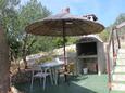 Vitane, Terrasse dans l’hébergement en type house, avec la vue sur la mer et animaux acceptés.