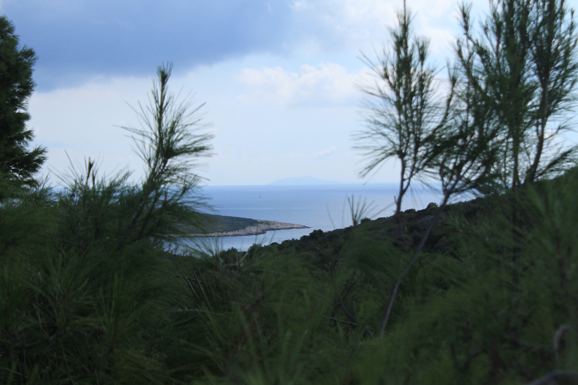 Two bedroom apartment with terrace and sea view Rukavac, Vis  A-a