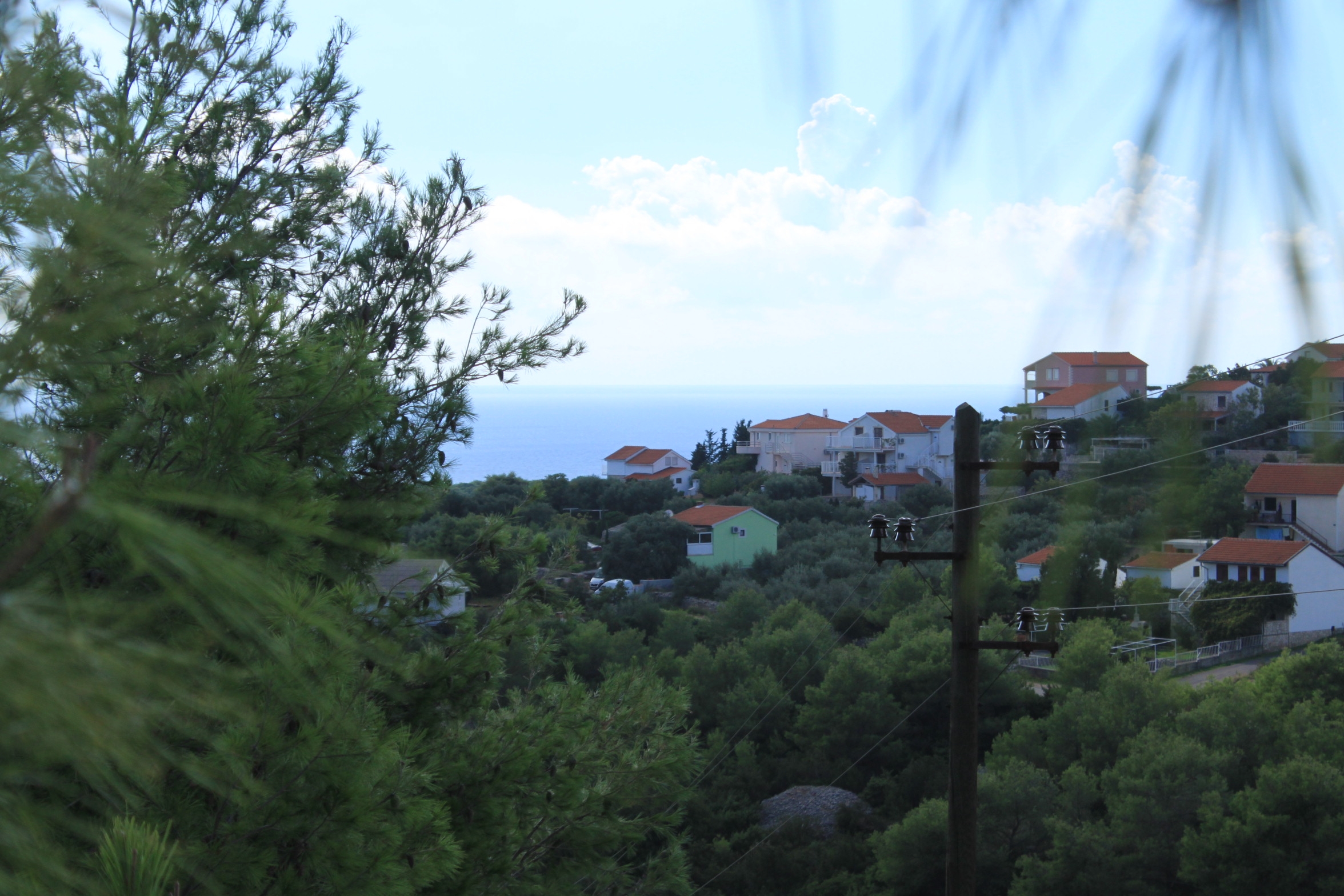Two bedroom apartment with terrace and sea view Rukavac, Vis  A-a