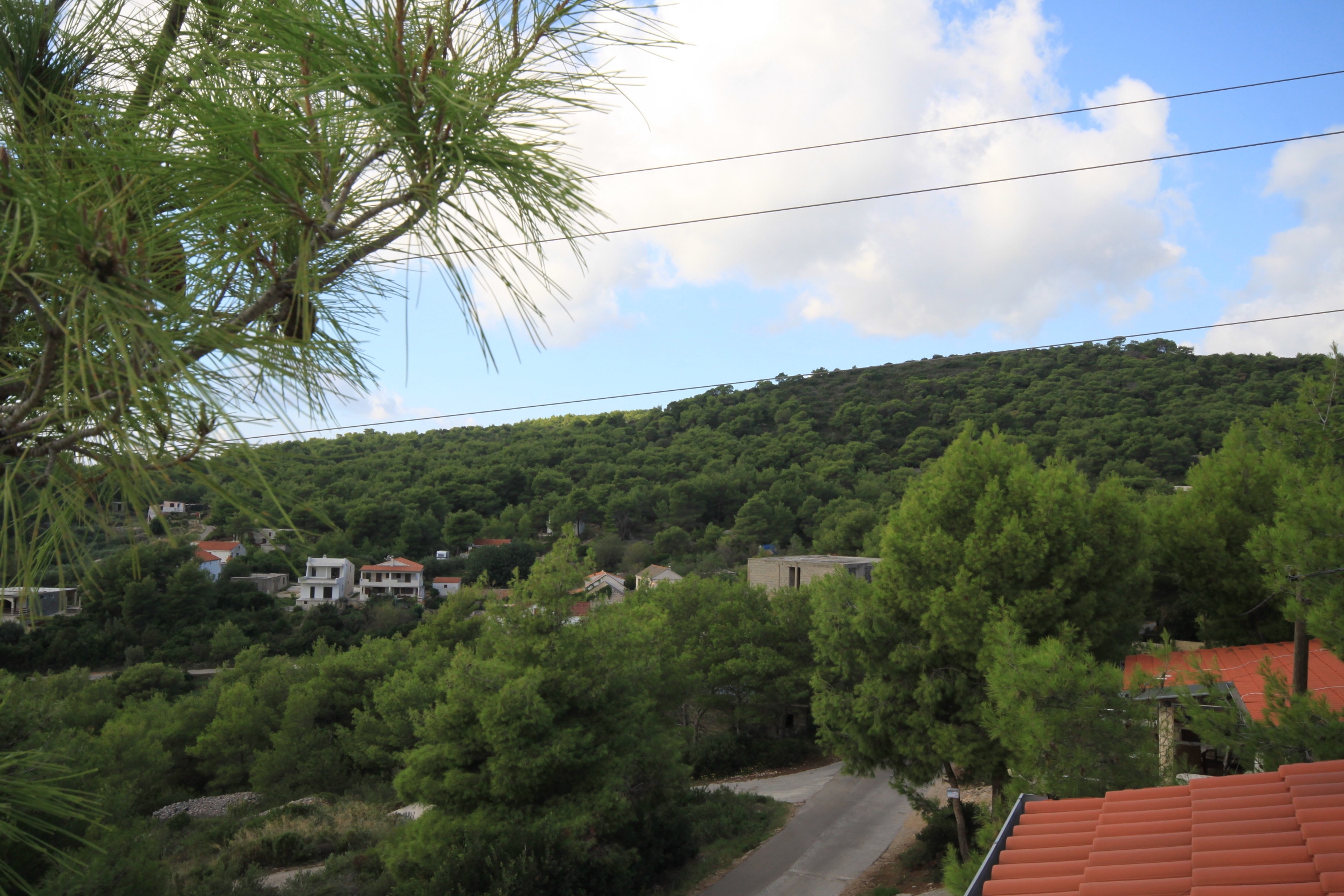 Two bedroom apartment with terrace and sea view Rukavac, Vis  A-a